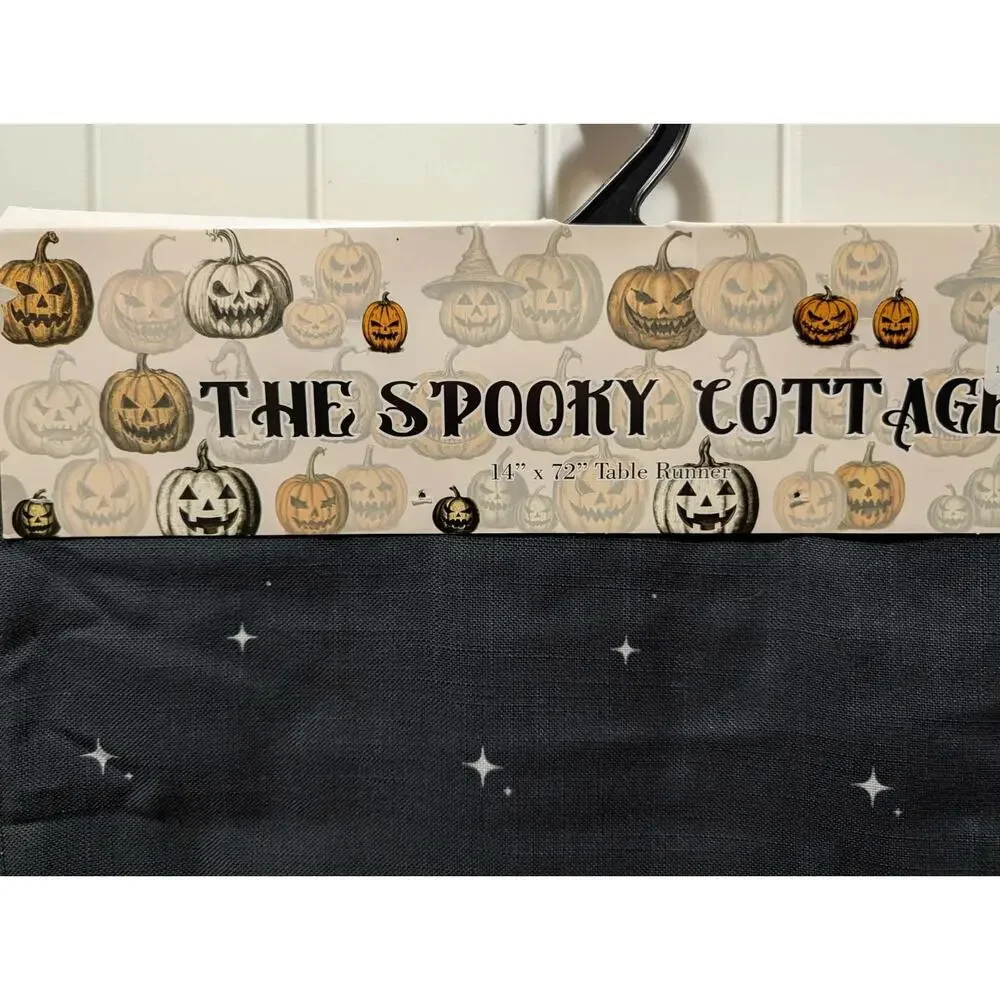 The Spooky Cottage 14” X 72” Western Skeleton “HOWDY HALLOWEEN “ Table Runner